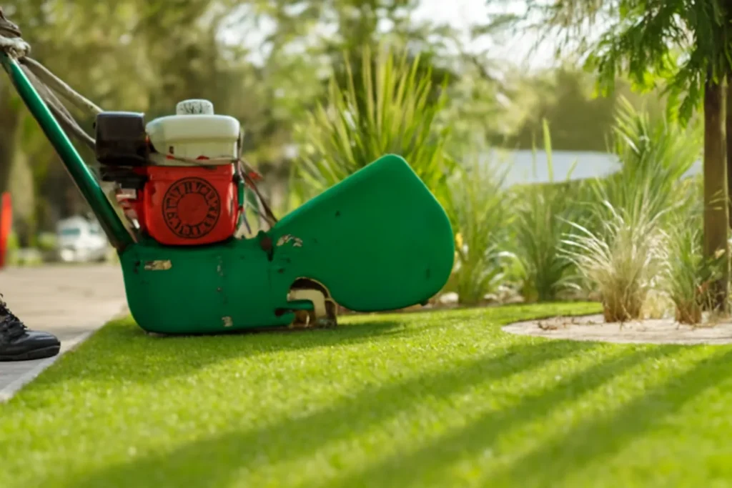 lawn care mowing services
